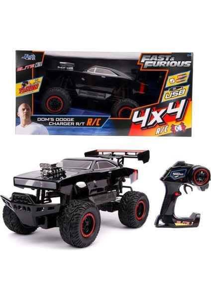 Hızlı ve Öfkeli Fast & Furious RC 1970 Dodge 4x4 1:12 Uzaktan Kumandalı Araba 209002