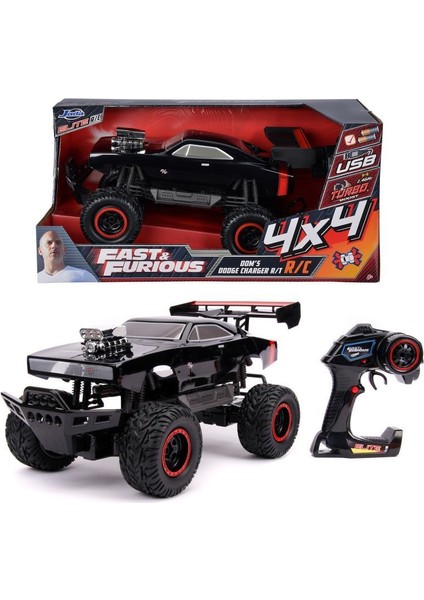 Hızlı ve Öfkeli Fast & Furious RC 1970 Dodge 4x4 1:12 Uzaktan Kumandalı Araba 209002