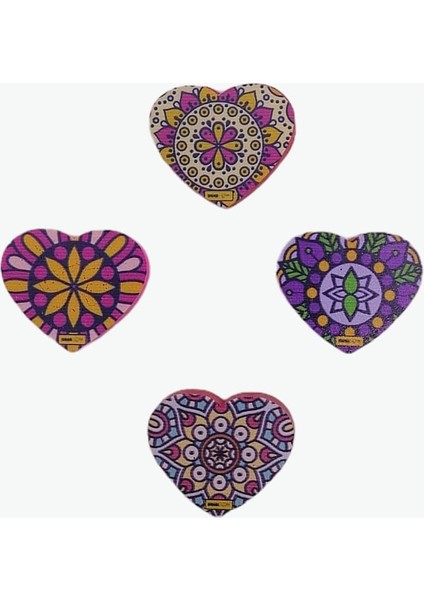 Mandala Kalpli Silgi 4'lü fiyatları