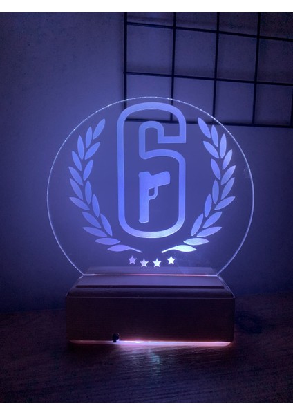 Rainbow Six: Siege 16 Renk Gece Lambası