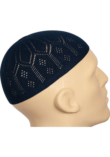 Mercan Namaz Takkesi Lacivert 12 Adet