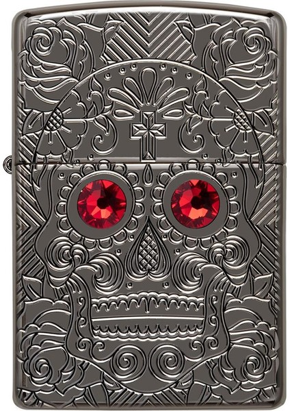 Çakmak 49300 Armor Crystal Skull Design Lighter
