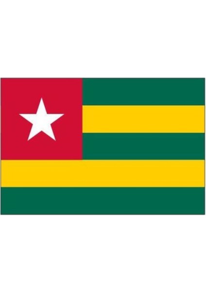 Togo Gönder Bayrağı 50 x 75 cm Cm.