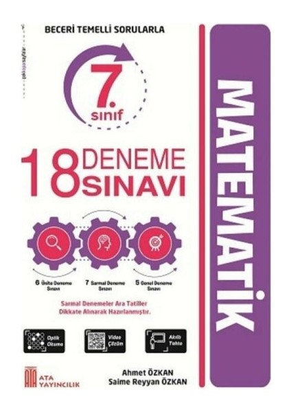 7. Sınıf Matematik 18 Deneme Sınavı