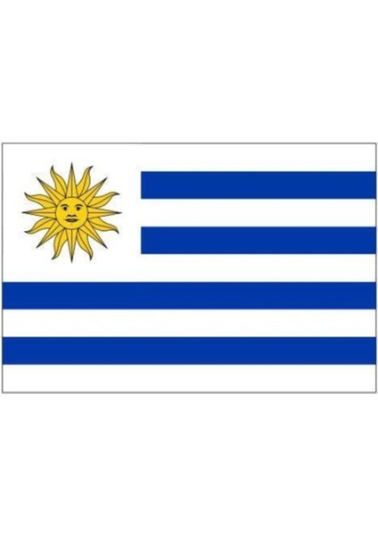 Uruguay Gönder Bayrağı 100 x 150 cm