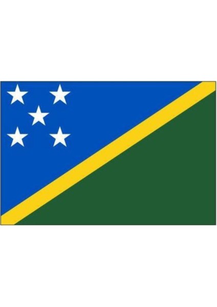 Solomon Adaları Gönder Bayrağı 50 x 75 cm