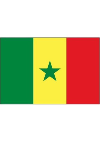Senegal Gönder Bayrağı 50 x 75 cm