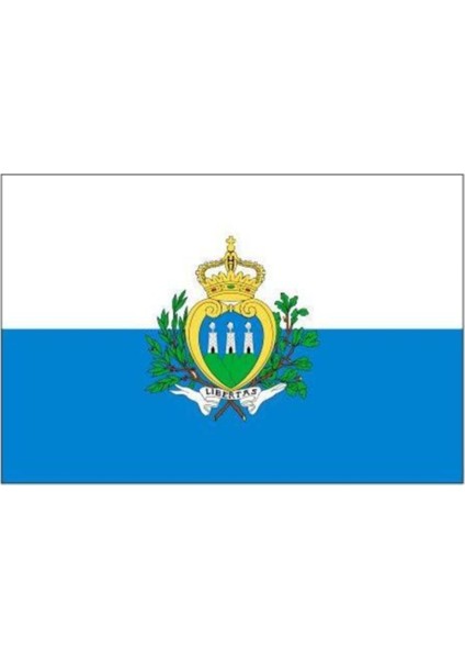San Marino Gönder Bayrağı 50 x 75 cm