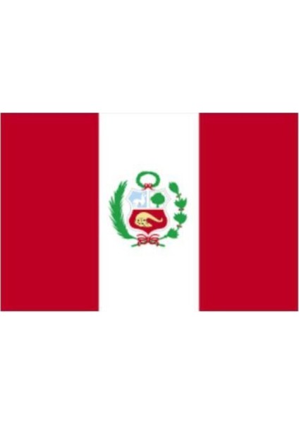 Peru Gönder Bayrağı 100 x 150 cm