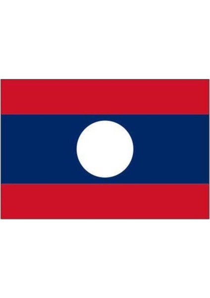 Laos Gönder Bayrağı 70 x 105 cm