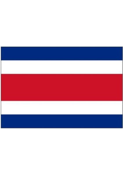 Kosta Rika Gönder Bayrağı 100 x 150 cm Cm.