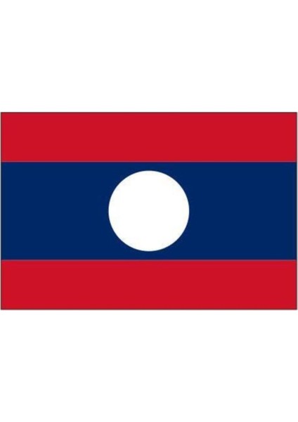Laos Gönder Bayrağı 100 x 150 cm