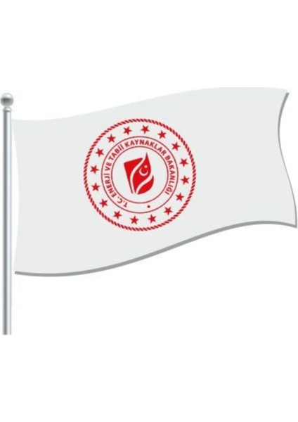Enerji ve Tabii Kaynaklar Bakanlığı Gönder Bayrağı 100 x 150 cm