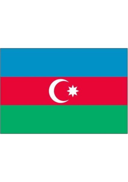 Azerbaycan Gönder Bayrağı 150 x 225 cm