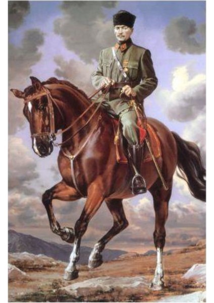 Atatürk Posteri 4x6 Metre 400 x 600 cm