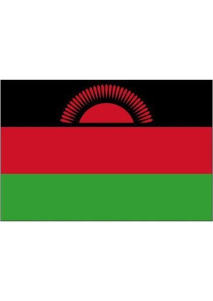 Malavi Gönder Bayrağı 70 x 105 cm