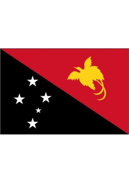Papua Yeni Gine Gönder Bayrağı 50 x 75 cm