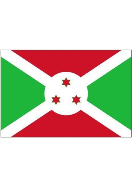 Burundi Gönder Bayrağı 150 x 225 cm