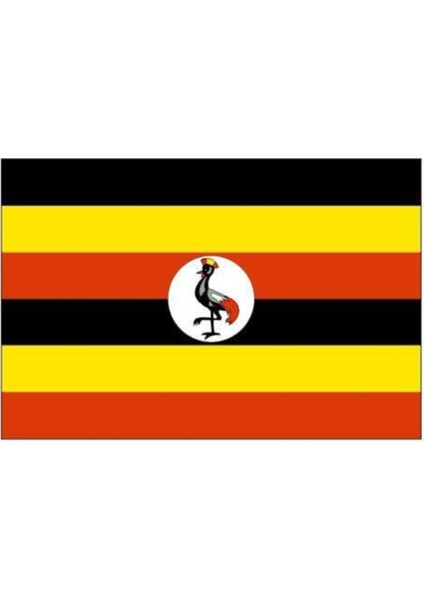 Uganda Gönder Bayrağı 70 x 105 cm
