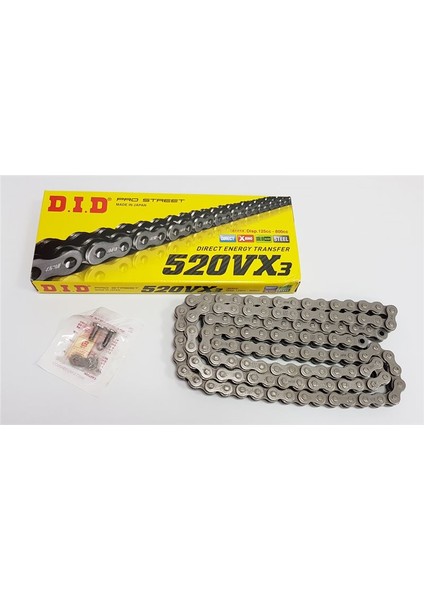 Dıd 520 Vx3 112 Bakla Motosiklet Zinciri