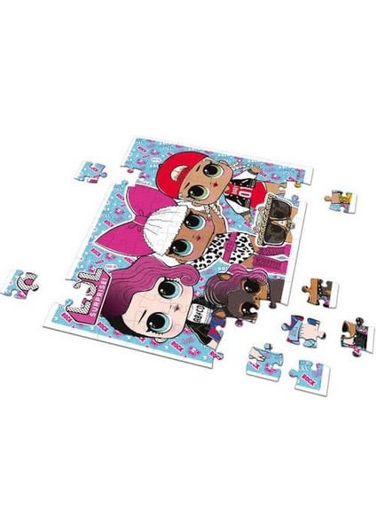 Lol Bebekler Surprise 54 Parça Lisanslı Kutulu Puzzle Yapboz