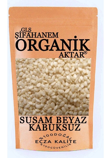 Beyaz Susam Kabuksuz 500 gr
