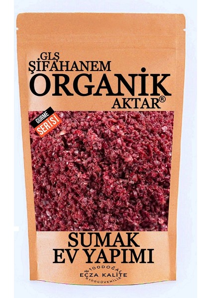 GLŞ Şifahanem Organik Aktar Ev Yapımı Sumak Toz Sumak 500 gr