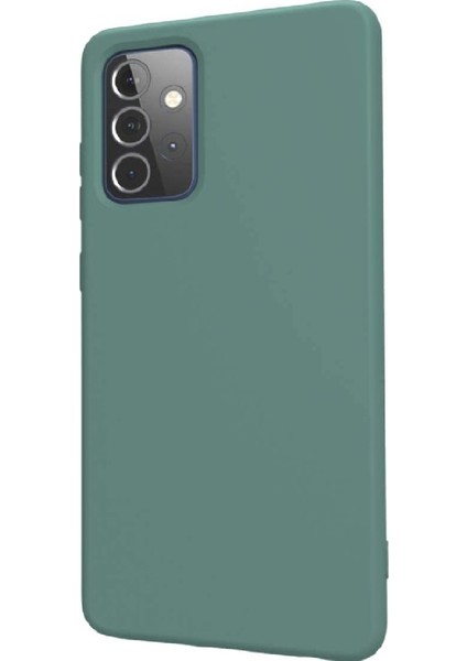 Samsung A72 Lansman Kılıf Haki Yeşil