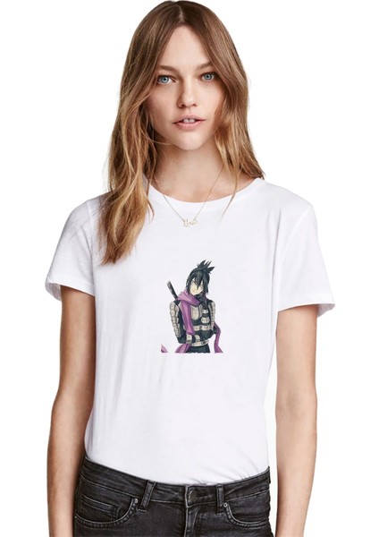 Anime One Punch Man Sonic Baskılı Beyaz Kadın Tshirt