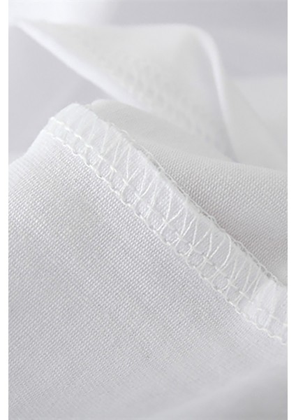 Brand Ateş Topu Alev Baskılı Beyaz Kadın Tshirt modelleri