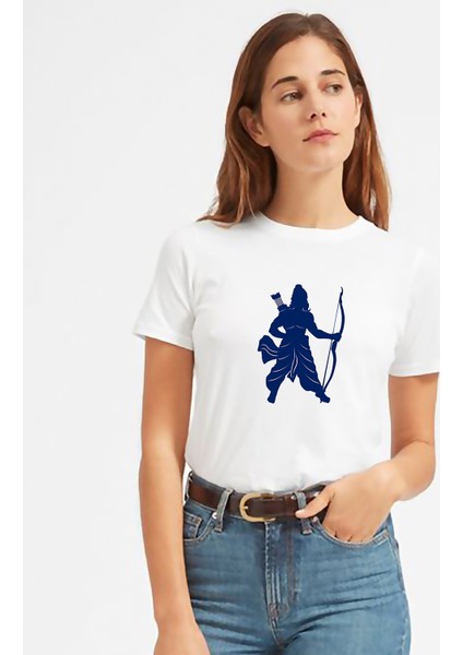 Silhouette Archery Kadın Beyaz Tshirt