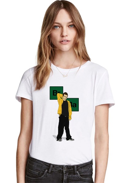 Breaking Bad Jesse Kadın Beyaz Tshirt