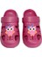 BK1001Kaydırmaz Baykuş Desenli Çocuk Sandalet Terlik 2