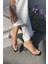 İnan Ayakkabı Kadın Şeffaf Bant ve Topuk Detay Topuklu Ayakkabı