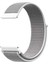 Samsung Galaxy Watch Active 2 44MM Hasırlı Kordon Woven Sport Loop Beyaz 2