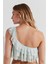 Mint Yeşili Marie One Shoulder Bikini Üstü 5
