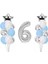 6 Yaş Gümüş Folyo Balon Set 21 Adet 1
