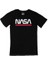 Nasa Yazılı Siyah Tişört 1