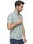 Ekose Kareli Kısa Kollu %100 Pamuklu Regular Gömlek,OT-C-20193 2