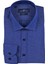 Erkek Mavi-Lacivert Baskılı Uzun Kollu Slim Fit GömlekOT-CP-20035 2