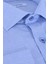 Erkek Mavi Düz Uzun Kollu %100 Pamuklu Regular Gömlek,OT-C-20145 1