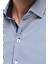 Erkek Pamuklu Çizgili Uzun Kollu Gömlek, OT-C-20134 5