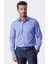 Erkek Saks Armürlü Uzun Kollu %100 Pamuklu Gömlek,OT-C-20042 1