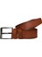2'li Set Kot, Spor Deri Kemer; Siyah, Taba 4,5 cm 3