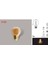 CT-4283 4W E27 Amber Rustik LED Ampul Cata 2