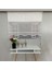 Volper Vp 1315 Çift Mekanizmalı Renkli Degrade Tül ve Stor Perde Beyaz Pembe 200X260 2