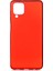 - Samsung Galaxy M12 - Kılıf Mat Soft Premier Silikon Kapak - Kırmızı 1