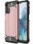 - Samsung Galaxy A32 4G - Kılıf Çift Katman Zırh Tank Crash Military Kapak - Rose Gold - T17037 1
