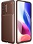 - Xiaomi Poco F3 - Kılıf Auto Focus Karbon Negro Silikon Kapak - Kahverengi - T17084 1