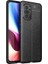 - Xiaomi Poco F3 - Kılıf Auto Focus Karbon Niss Silikon Kapak - Siyah 1